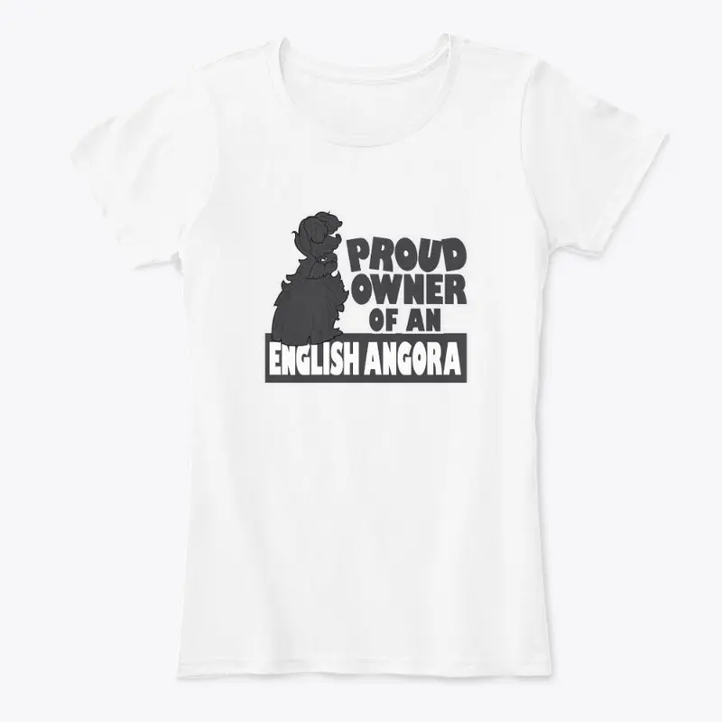 Proud English Angora Owner - Black