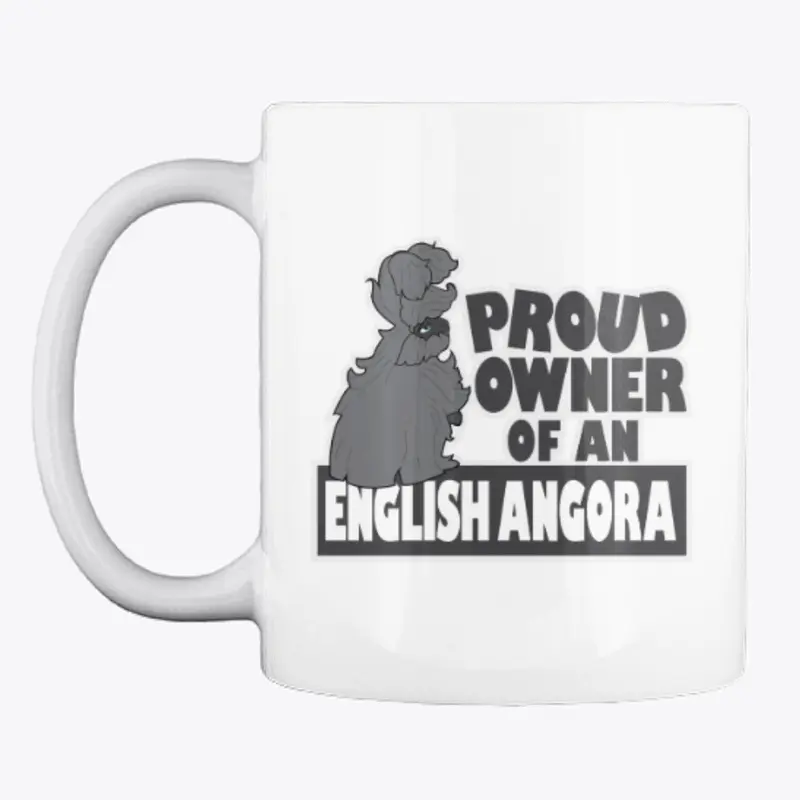 Proud English Angora Owner - Blue