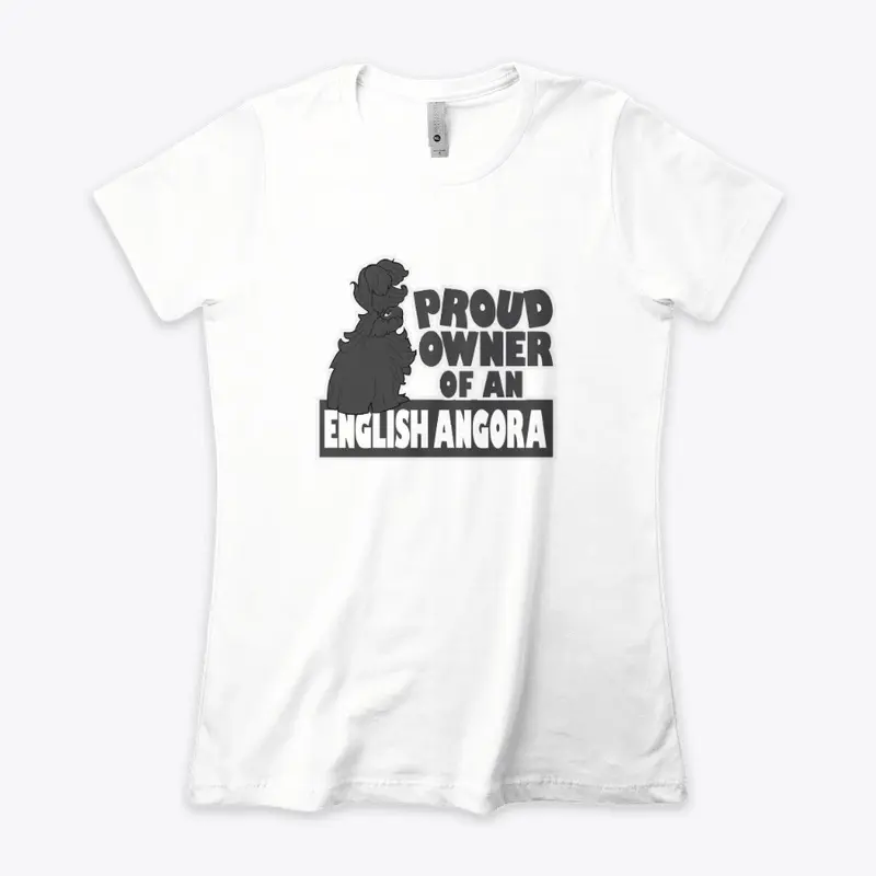 Proud English Angora Owner - Black