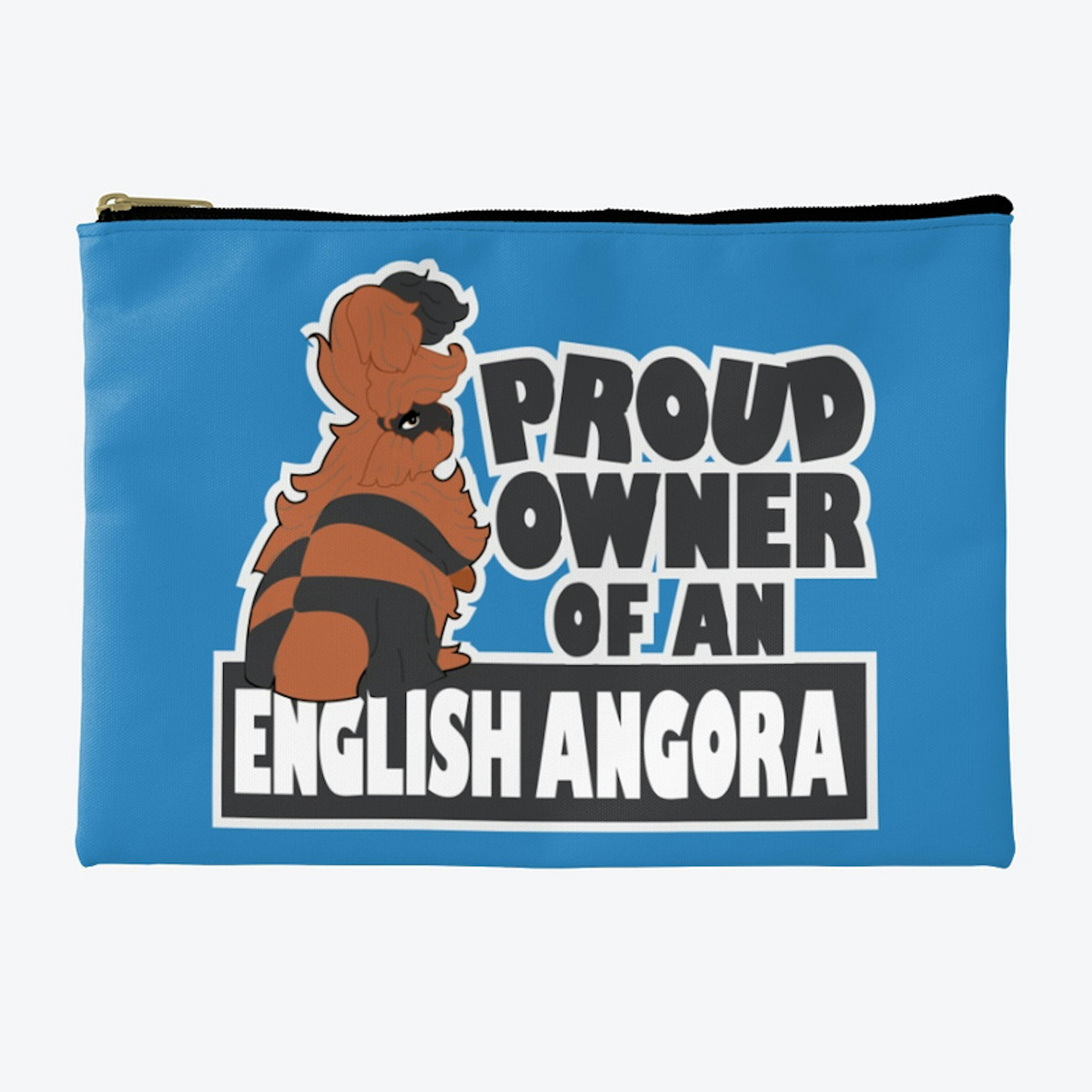 Proud English Angora Owner - Harlequin