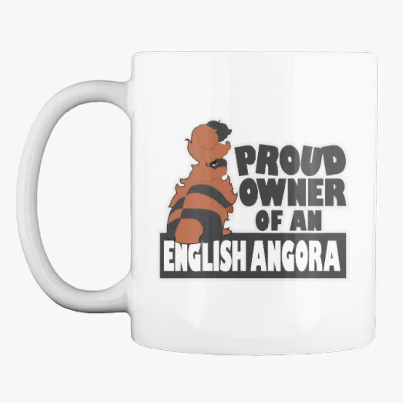 Proud English Angora Owner - Harlequin